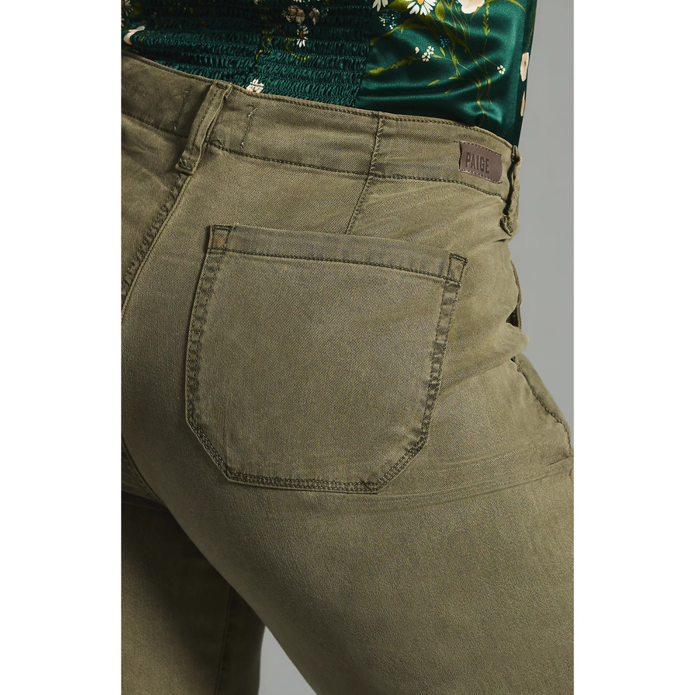 New Paige Carly High-Rise Cropped Wide-Leg Jeans - 22W - Picture 6 of 6